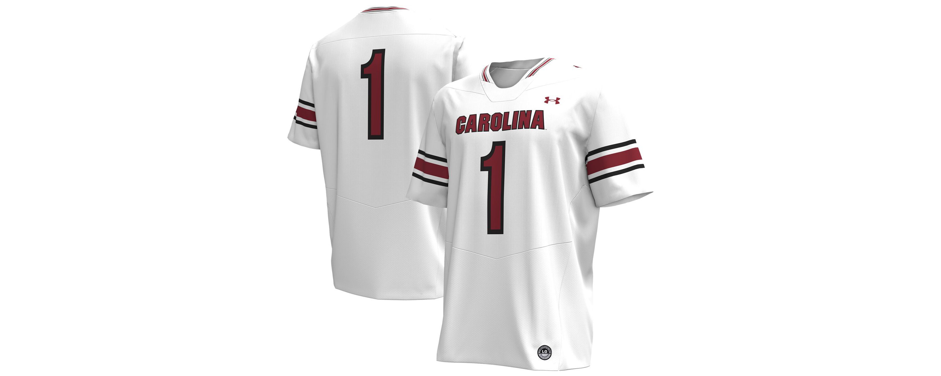 NCAA Under Armour #1 South Carolina Gamecocks Replica Football Jersey