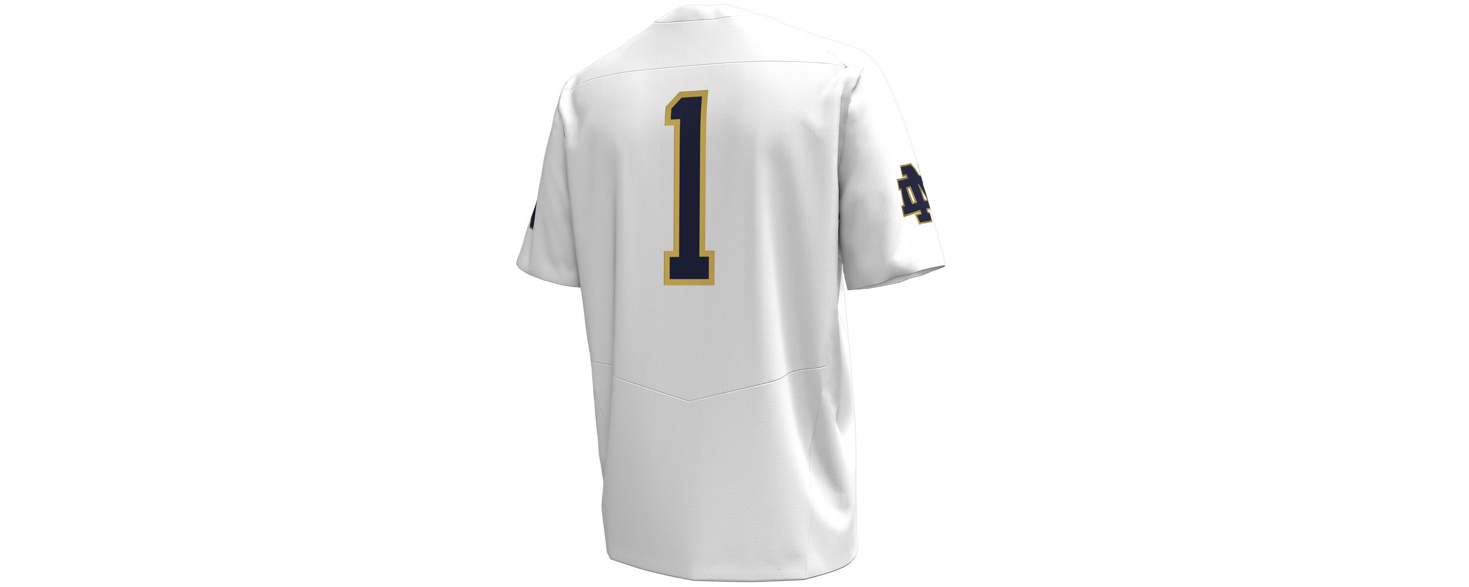NCAA Under Armour #1 Notre Dame Fighting Irish Replica Football Jersey