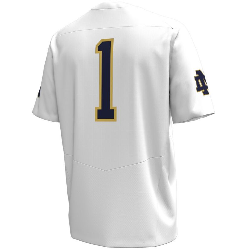 NCAA Under Armour #1 Notre Dame Fighting Irish Replica Football Jersey
