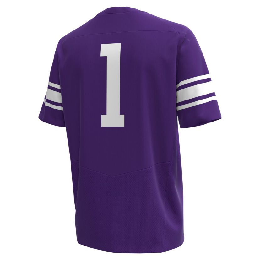 NCAA Under Armour #1 Northwestern Wildcats Replica Football Jersey