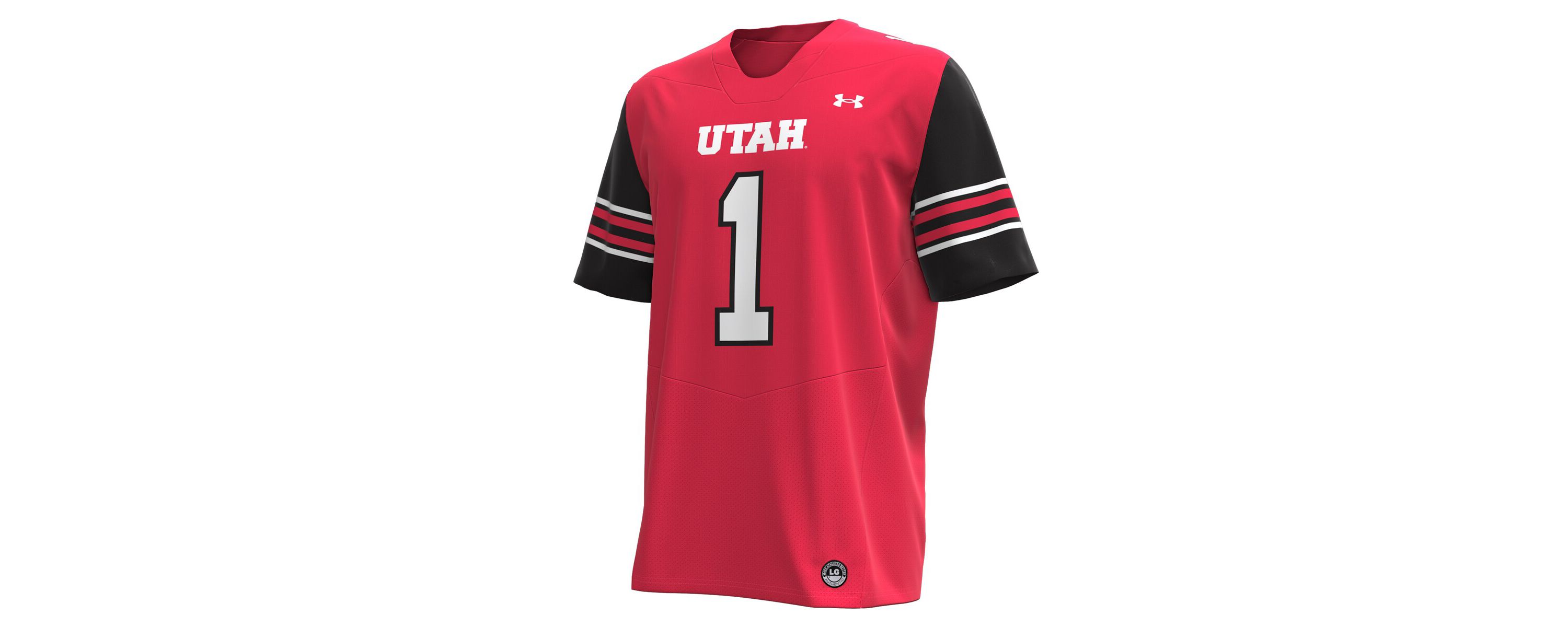 NCAA Under Armour #1 Utah Utes Replica Football Jersey