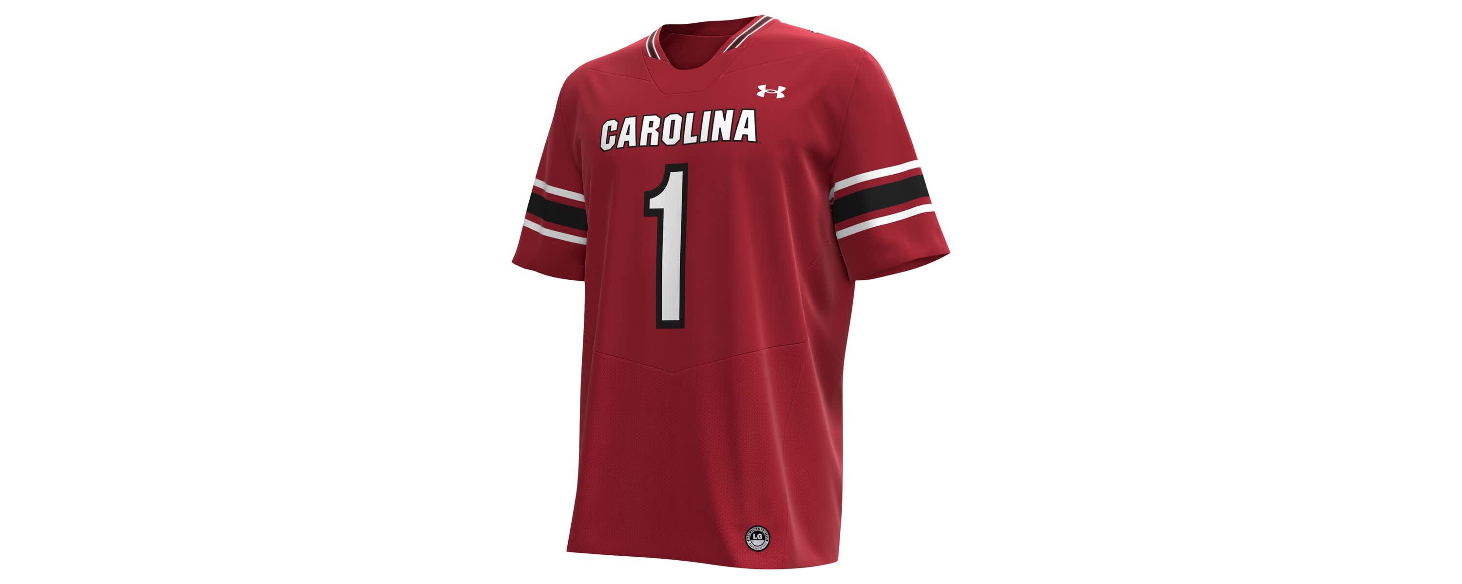 NCAA Under Armour #1 South Carolina Gamecocks Replica Football Jersey