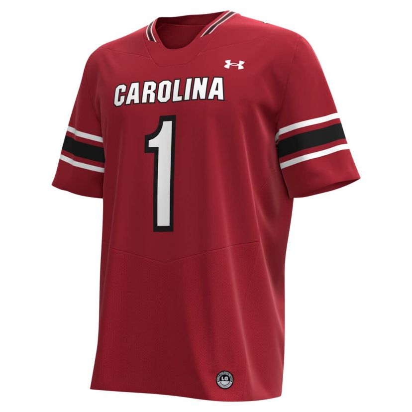 NCAA Under Armour #1 South Carolina Gamecocks Replica Football Jersey