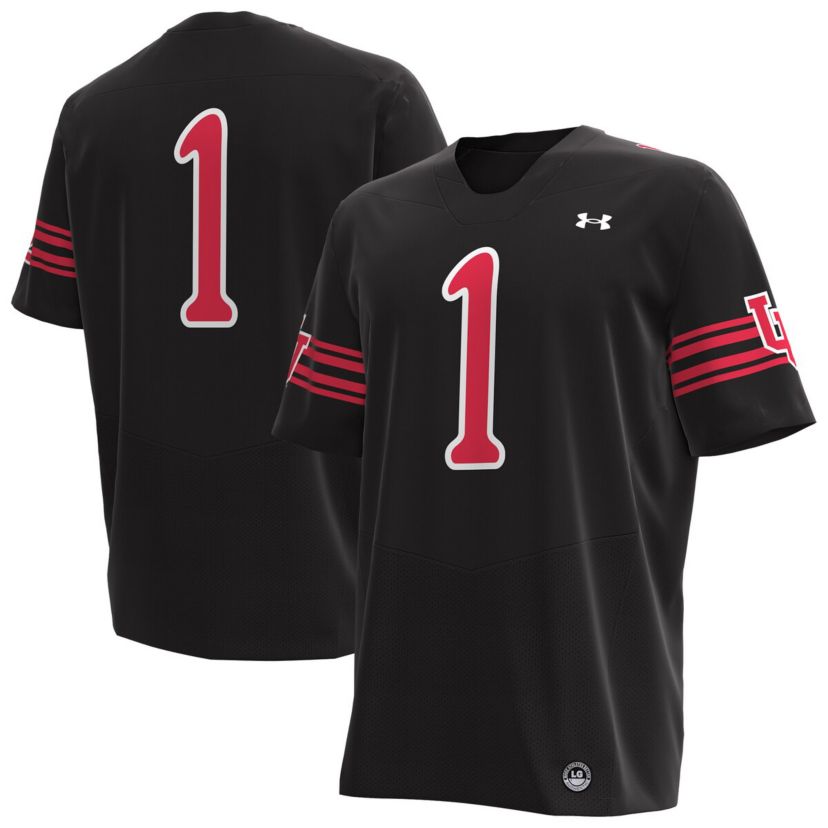 NCAA Under Armour #1 Utah Utes Replica Football Jersey