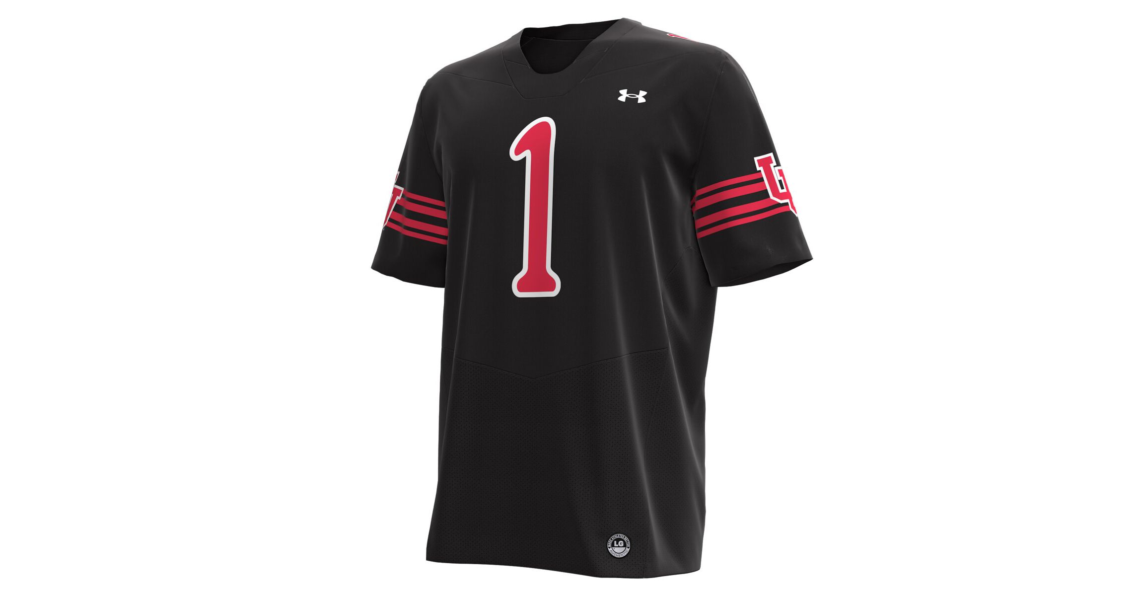 NCAA Under Armour #1 Utah Utes Replica Football Jersey