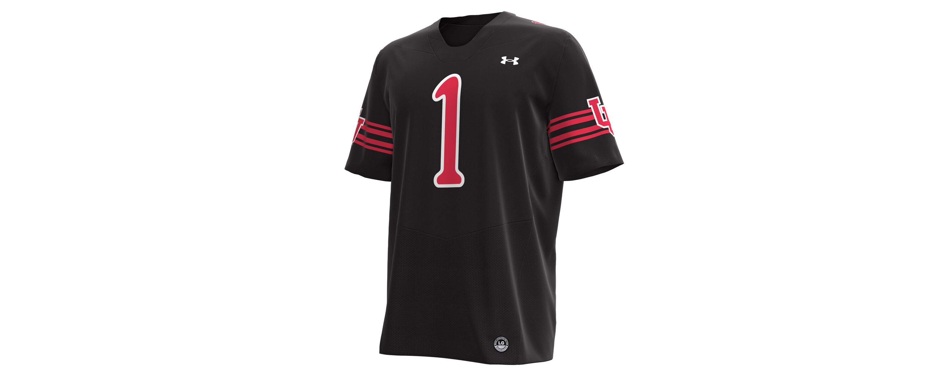 NCAA Under Armour #1 Utah Utes Replica Football Jersey