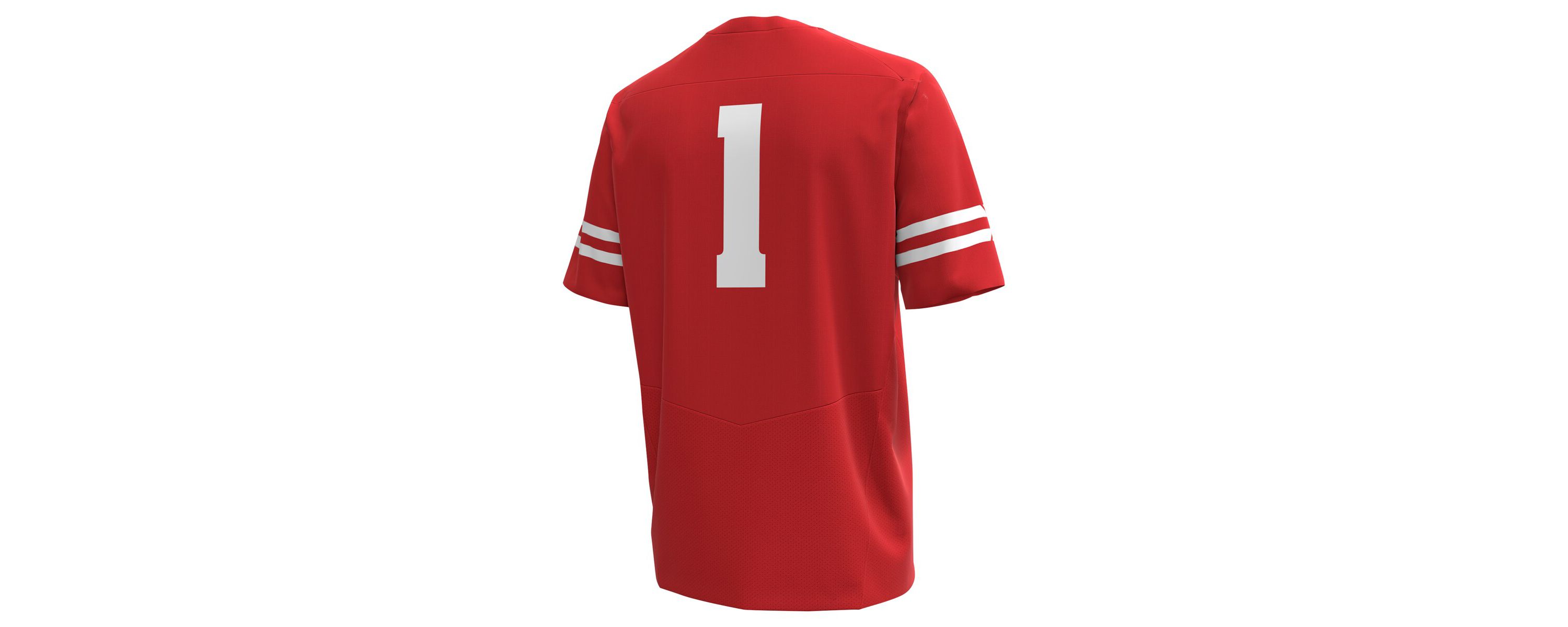 NCAA Under Armour #1 Wisconsin Badgers Replica Football Jersey