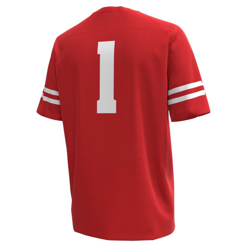 NCAA Under Armour #1 Wisconsin Badgers Replica Football Jersey