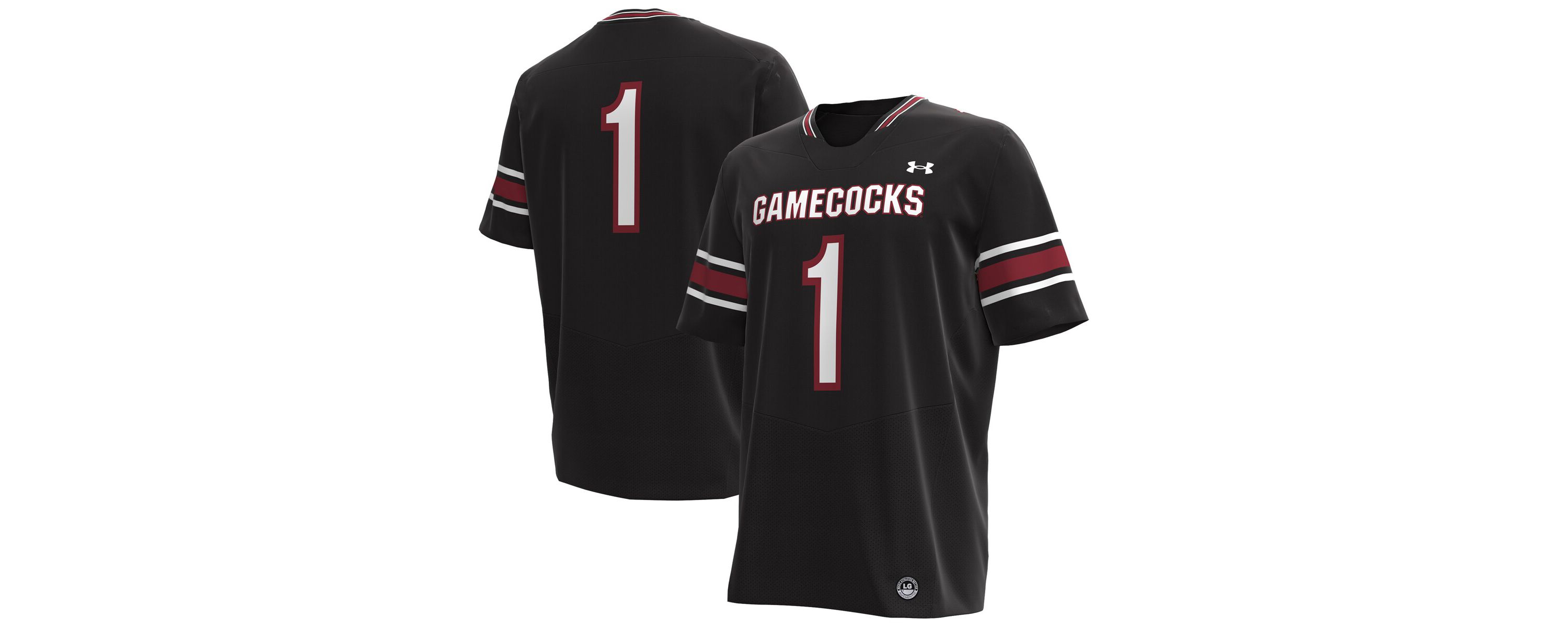 NCAA Under Armour #1 South Carolina Gamecocks Replica Football Jersey