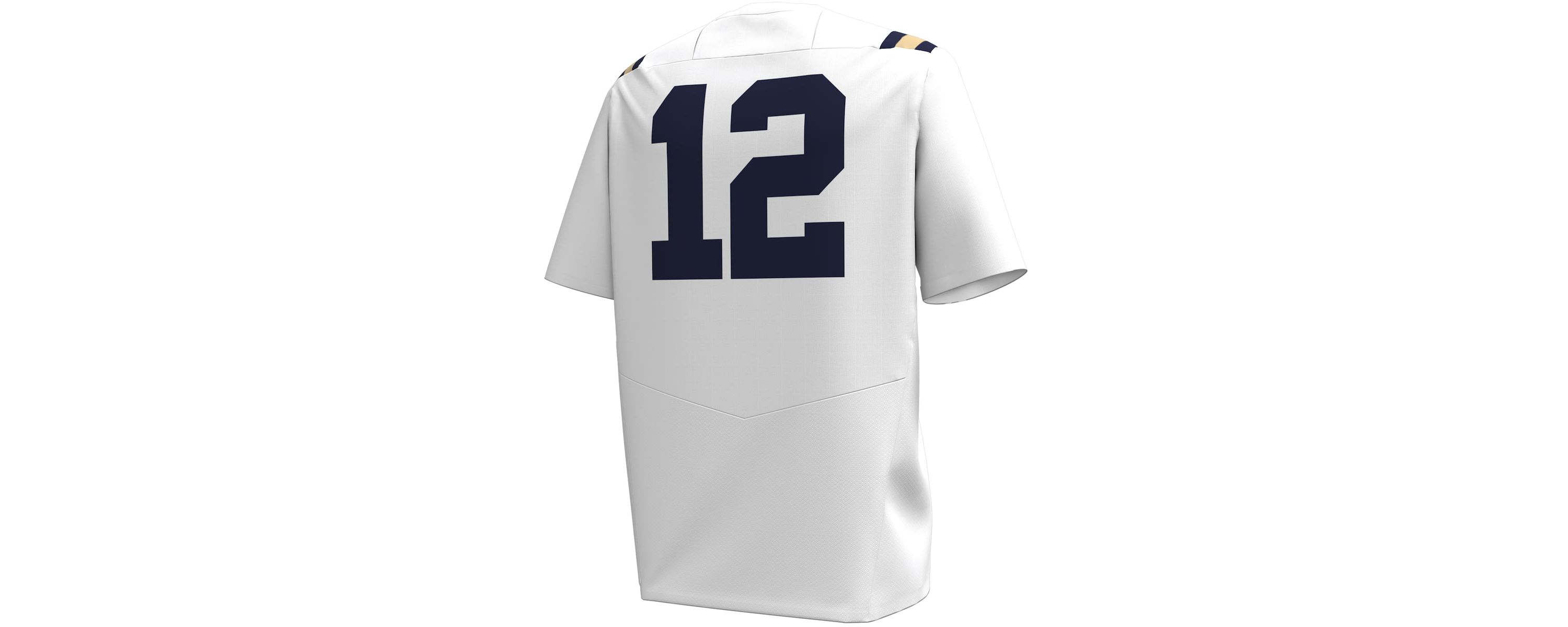 Navy Midshipmen NCAA Under Armour #12 Midshipmen Replica Football Jersey