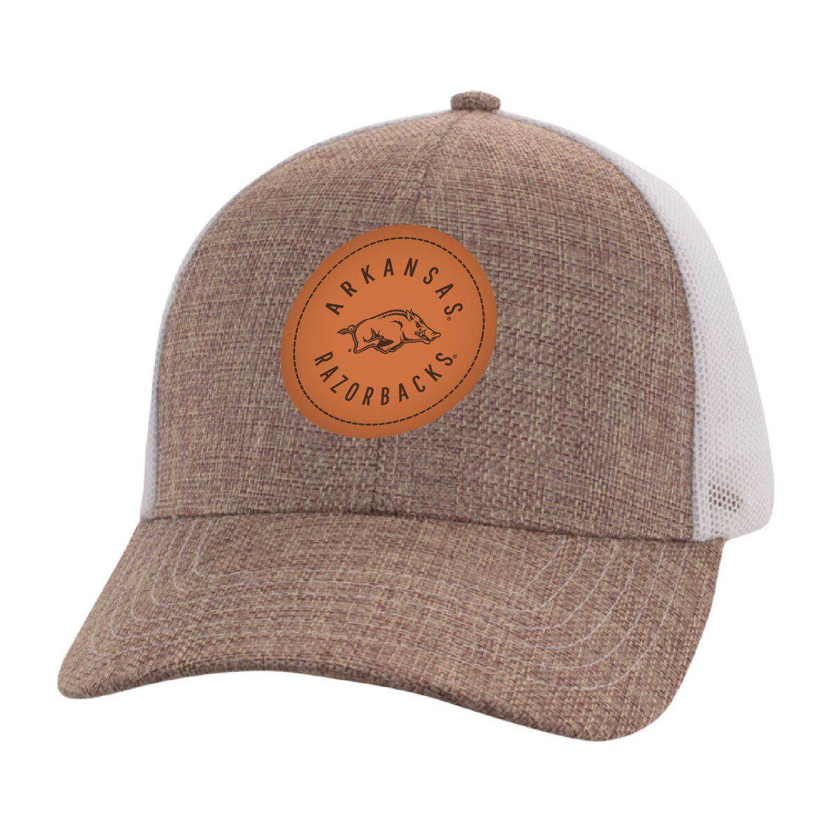Ahead NCAA Tan/White Arkansas Razorbacks Pregame Adjustable Hat | Belk