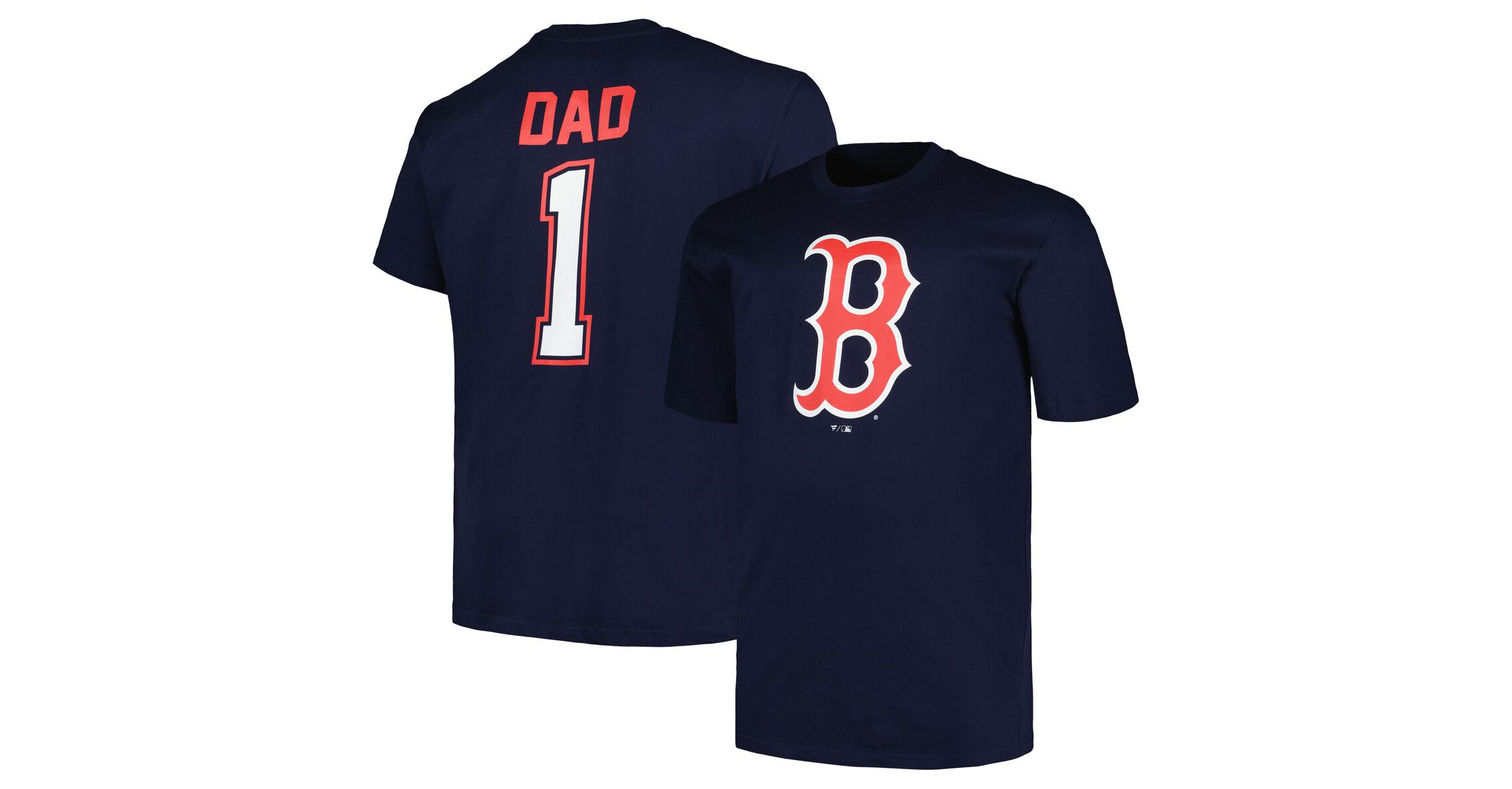 Boston Red Sox MLB Boston Sox Big & Tall #1 Dad T-Shirt