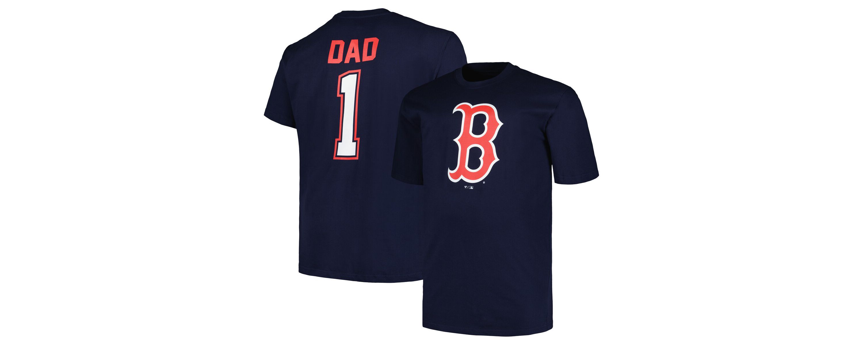 Boston Red Sox MLB Boston Sox Big & Tall #1 Dad T-Shirt