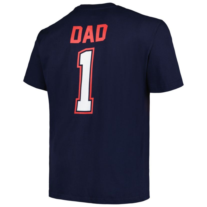 Boston Red Sox MLB Boston Sox Big & Tall #1 Dad T-Shirt