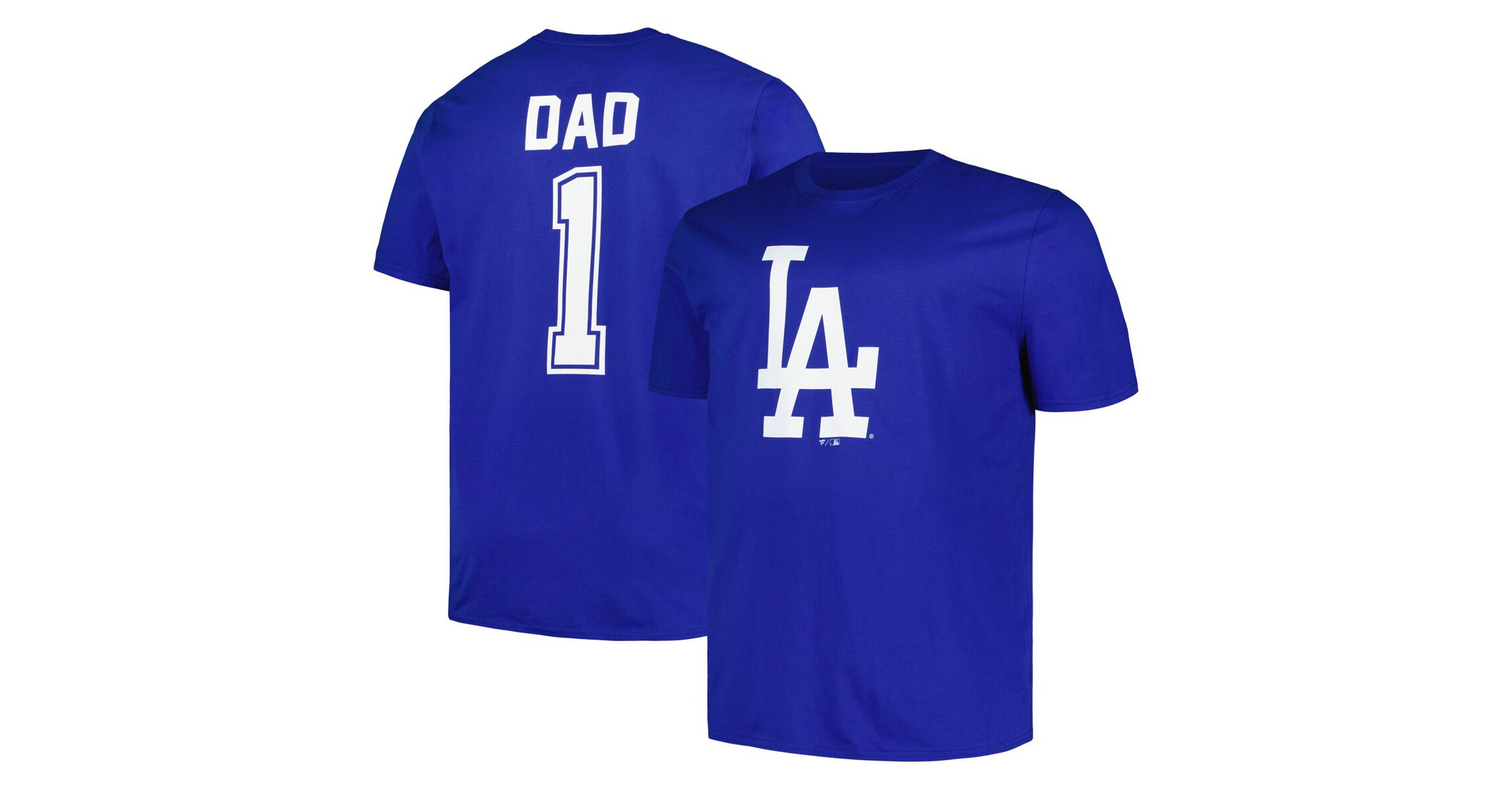 MLB Los Angeles Dodgers Big & Tall #1 Dad T-Shirt