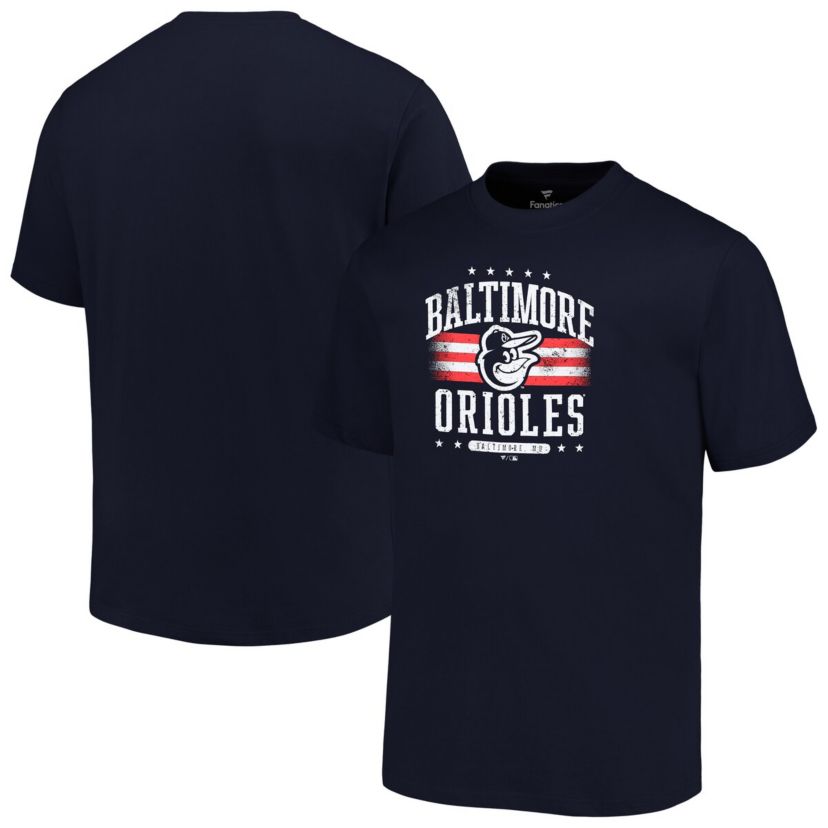 MLB Baltimore Orioles Big & Tall Americana T-Shirt