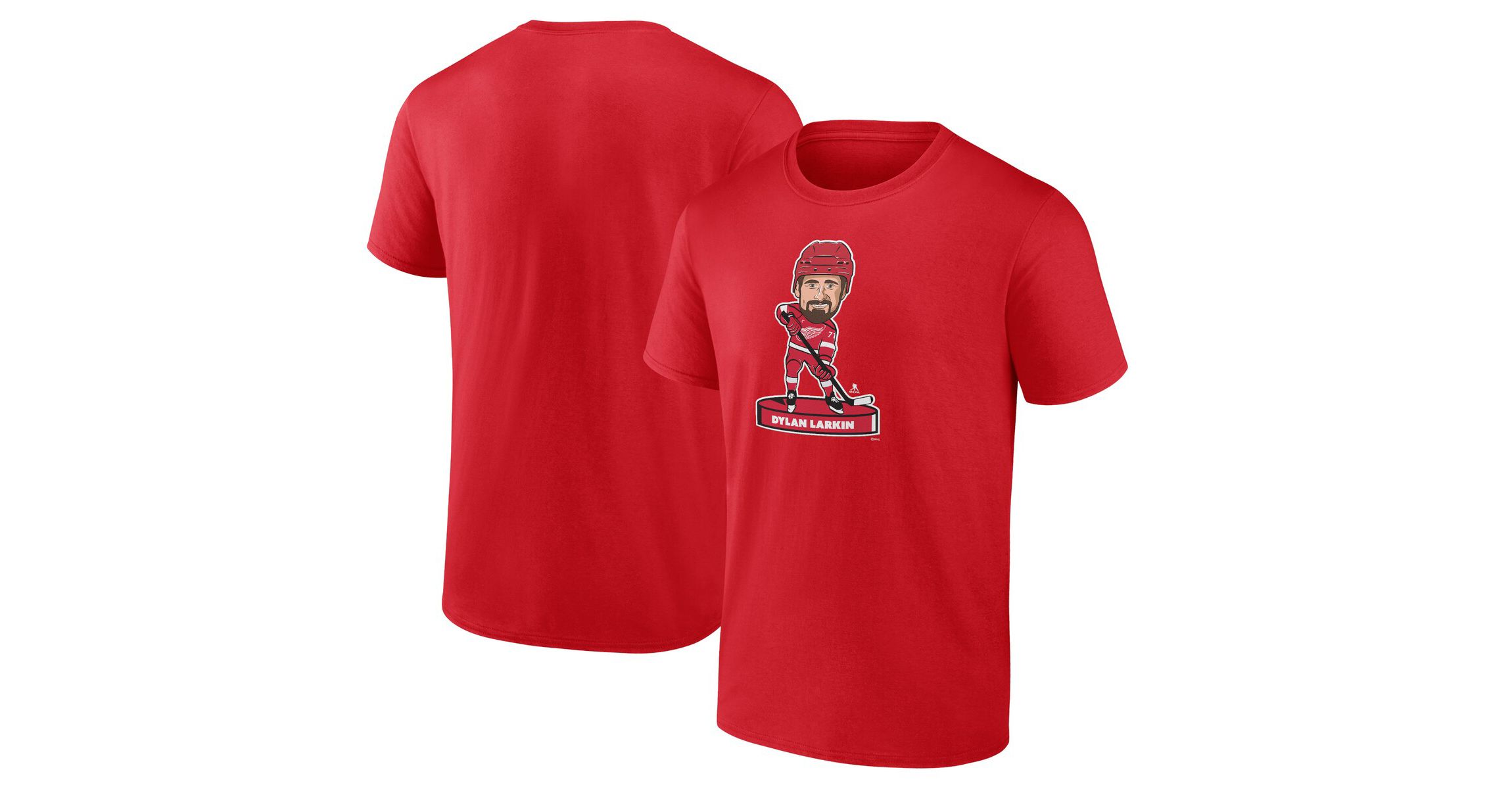 NHL Fanatics Dylan Larkin Detroit Wings Player Bobblehead T-Shirt