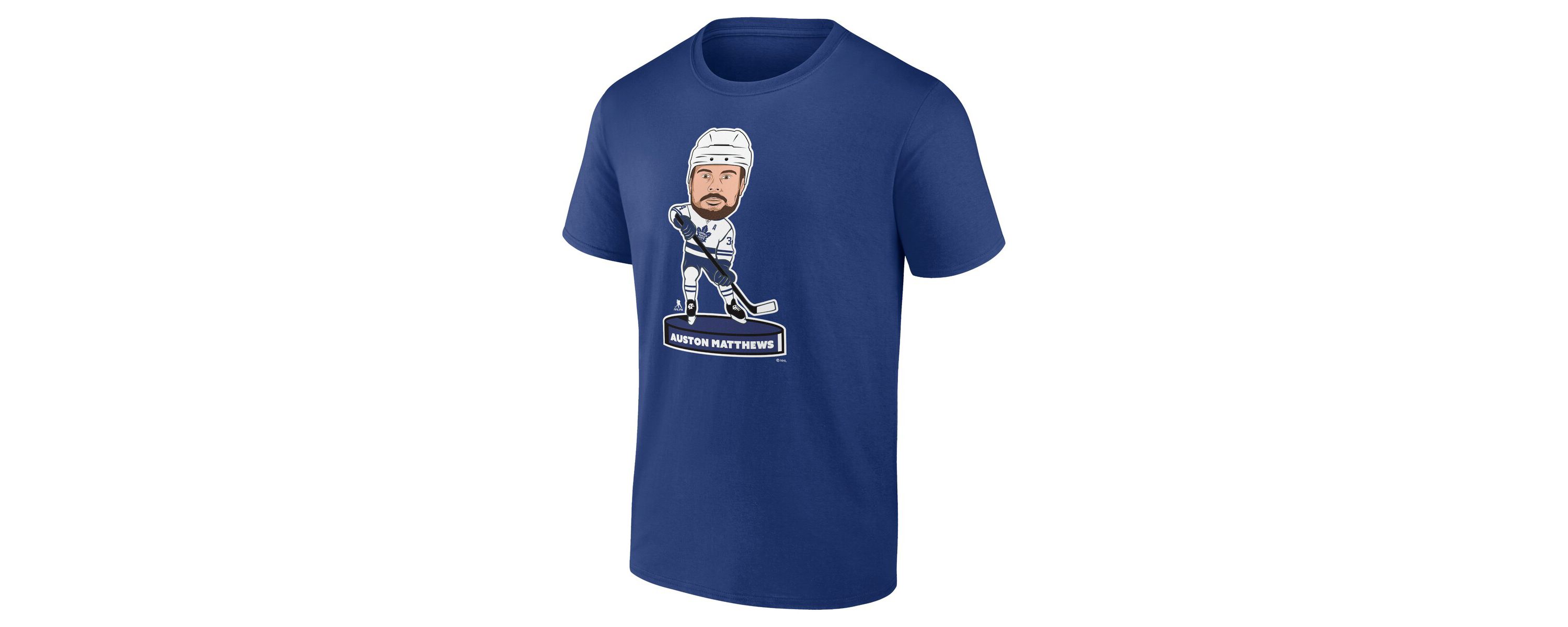 NHL Fanatics Auston Matthews Toronto Maple Leafs Player Bobblehead T-Shirt