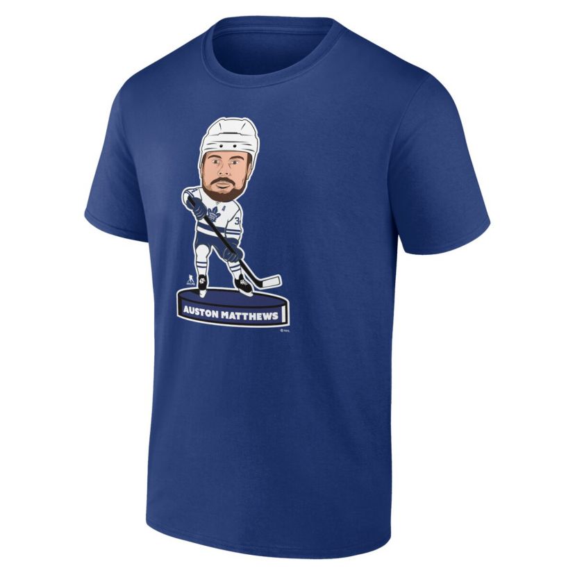 NHL Fanatics Auston Matthews Toronto Maple Leafs Player Bobblehead T-Shirt