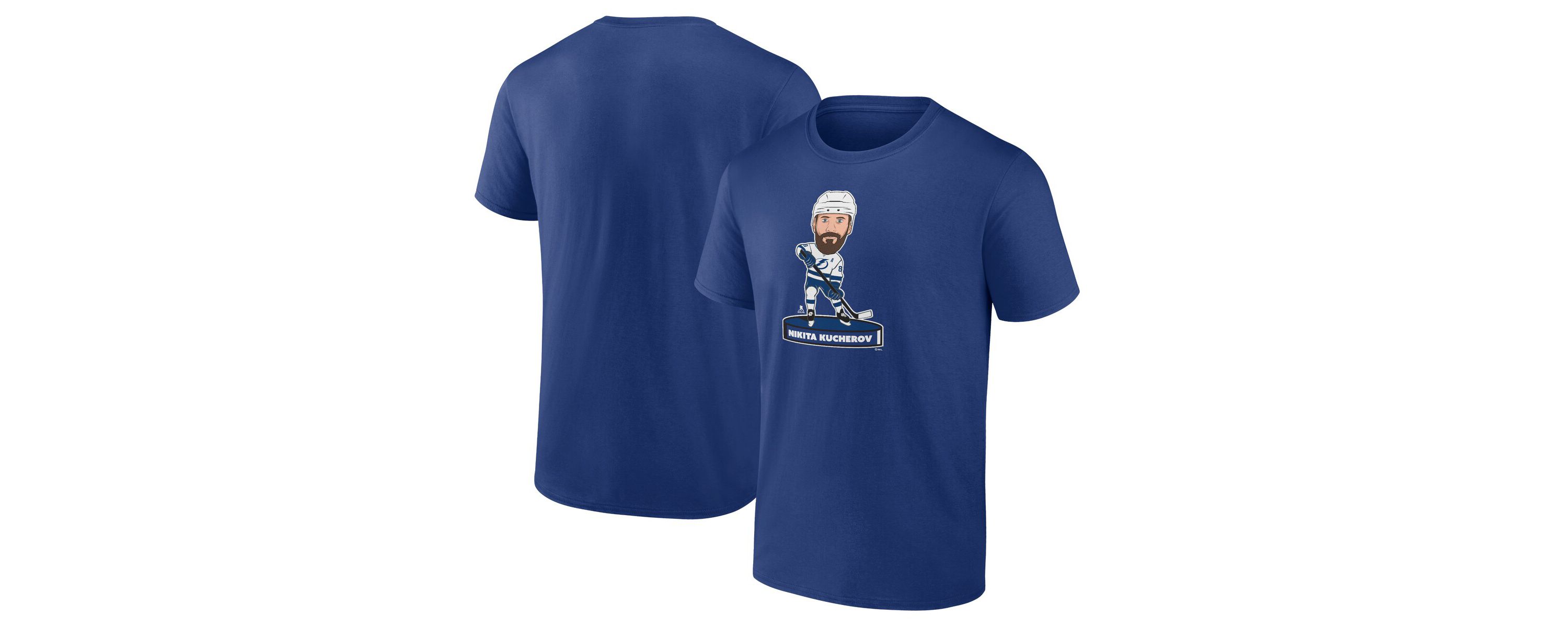 NHL Fanatics Nikita Kucherov Tampa Bay Lightning Player Bobblehead T-Shirt