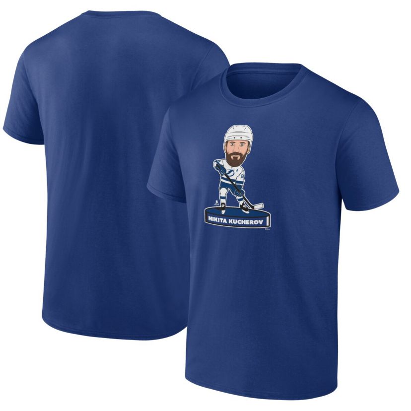 NHL Fanatics Nikita Kucherov Tampa Bay Lightning Player Bobblehead T-Shirt