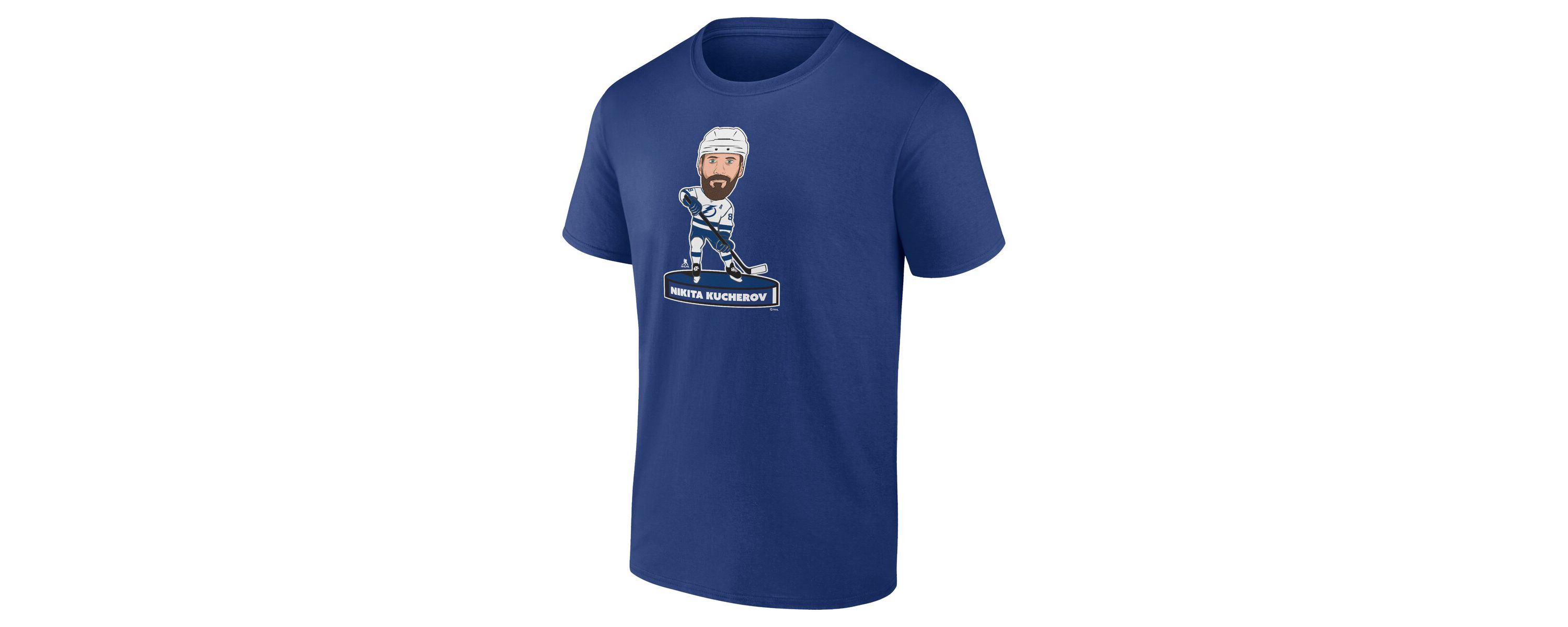 NHL Fanatics Nikita Kucherov Tampa Bay Lightning Player Bobblehead T-Shirt
