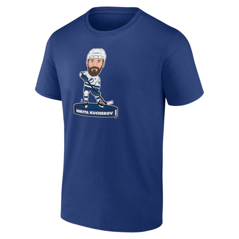 NHL Fanatics Nikita Kucherov Tampa Bay Lightning Player Bobblehead T-Shirt