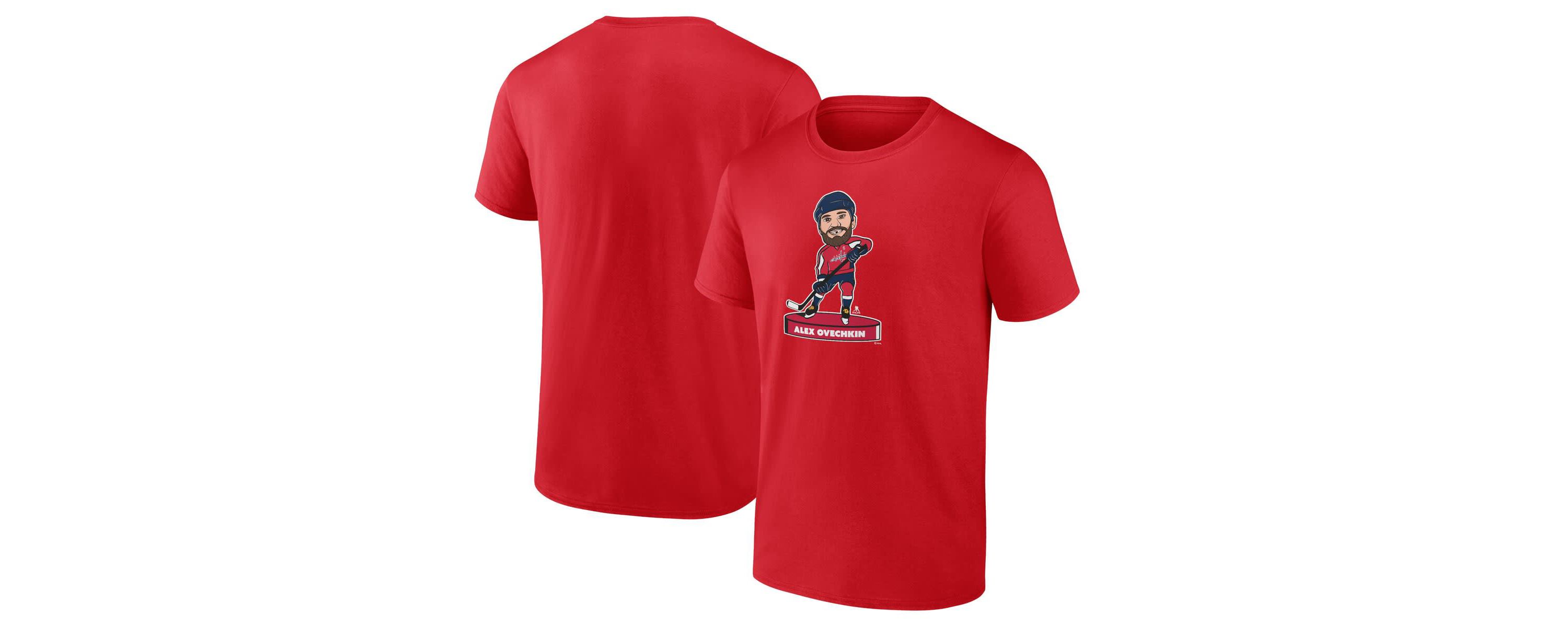 NHL Fanatics Alexander Ovechkin Washington Capitals Player Bobblehead T-Shirt