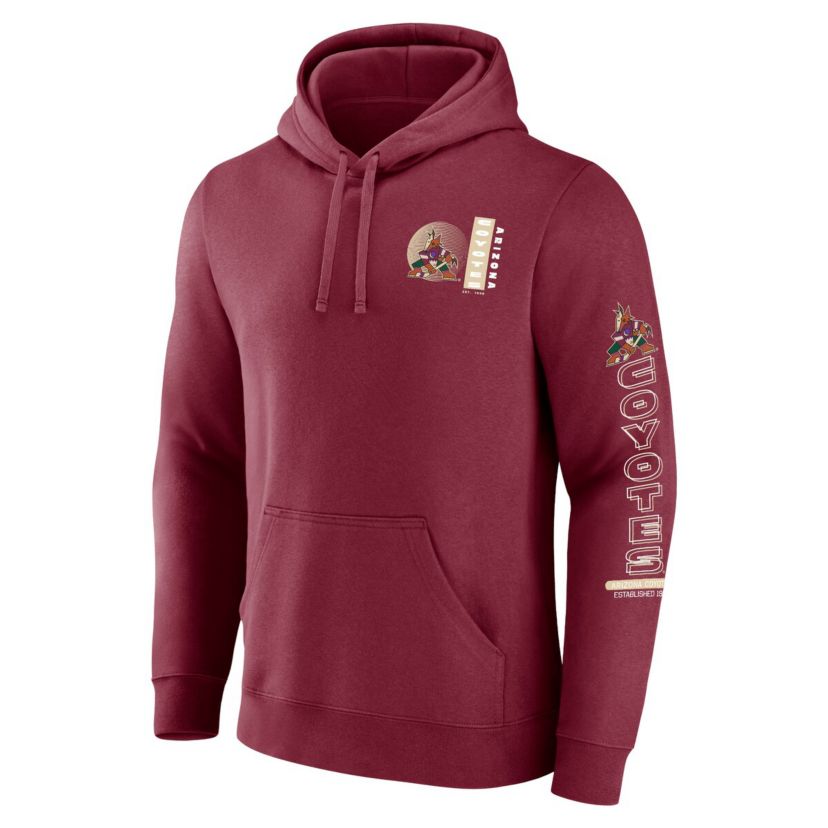 Vintage Hockey Fanatics Arizona Coyotes Revolution Pullover Hoodie