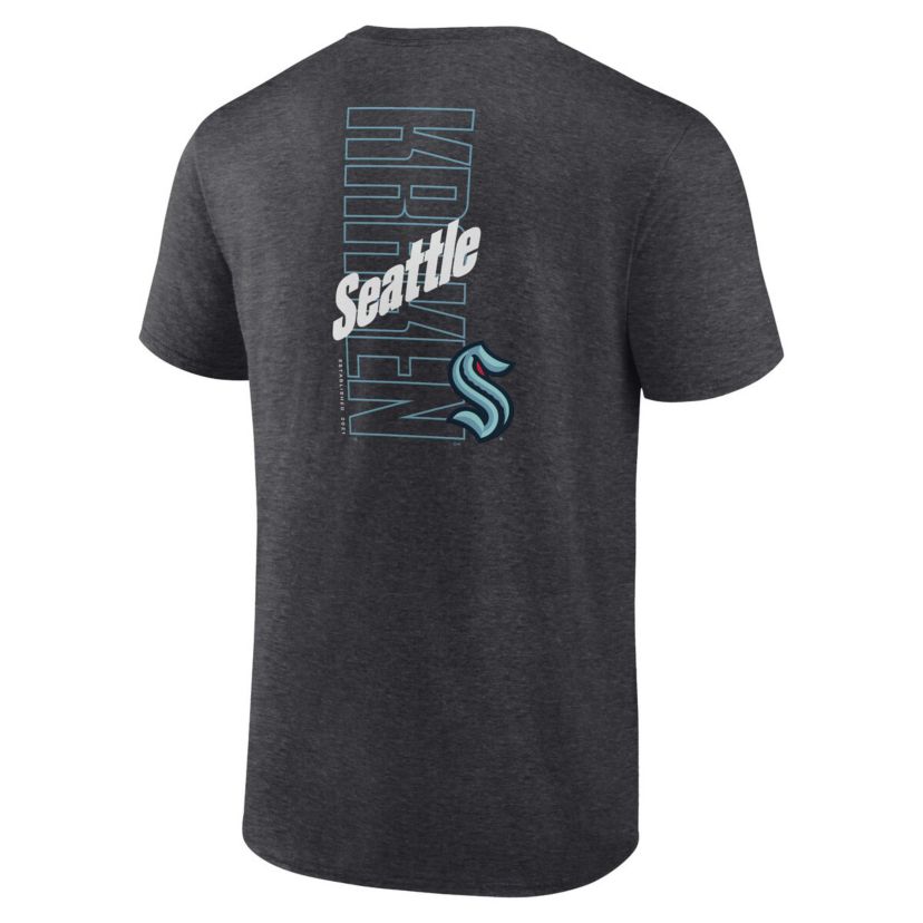 NHL Fanatics Seattle Kraken Backbone T-Shirt