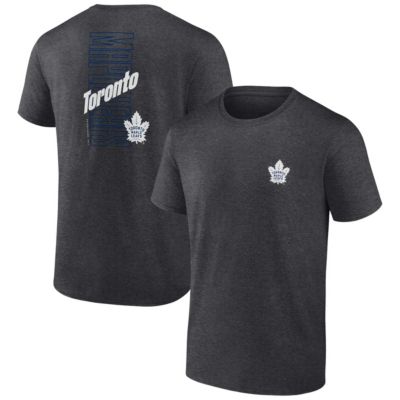 Men's NHL Fanatics Toronto Maple Leafs Backbone T-Shirt, Grey, Small