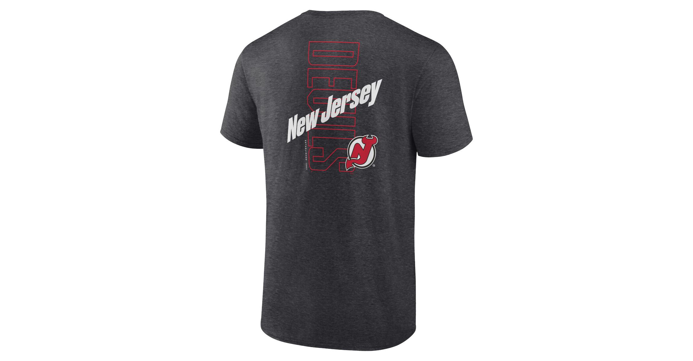NHL Fanatics New Jersey Devils Backbone T-Shirt