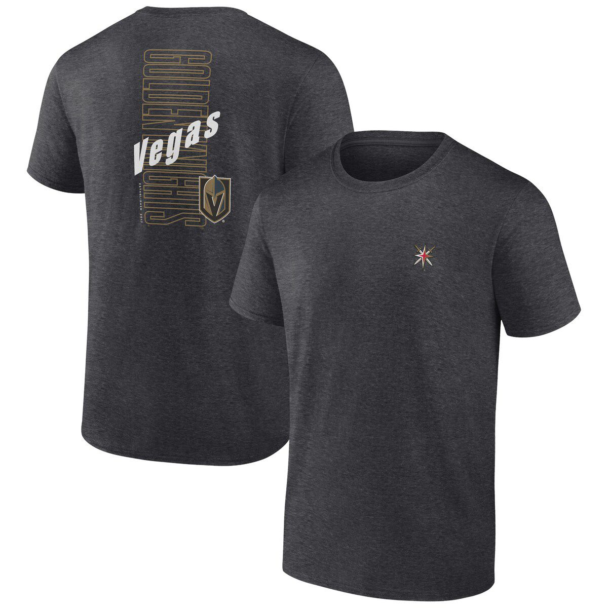 NHL Fanatics Vegas Golden Knights Backbone T-Shirt