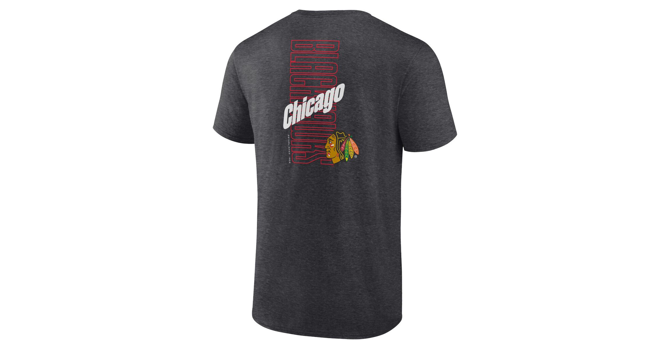 NHL Fanatics Chicago Blackhawks Backbone T-Shirt