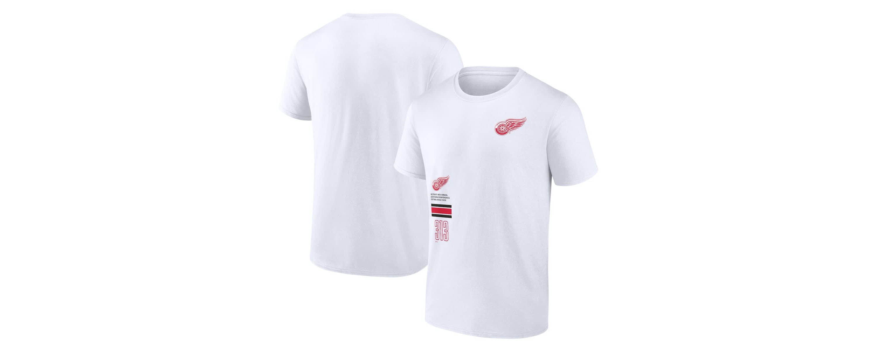 NHL Fanatics Detroit Wings Represent T-Shirt