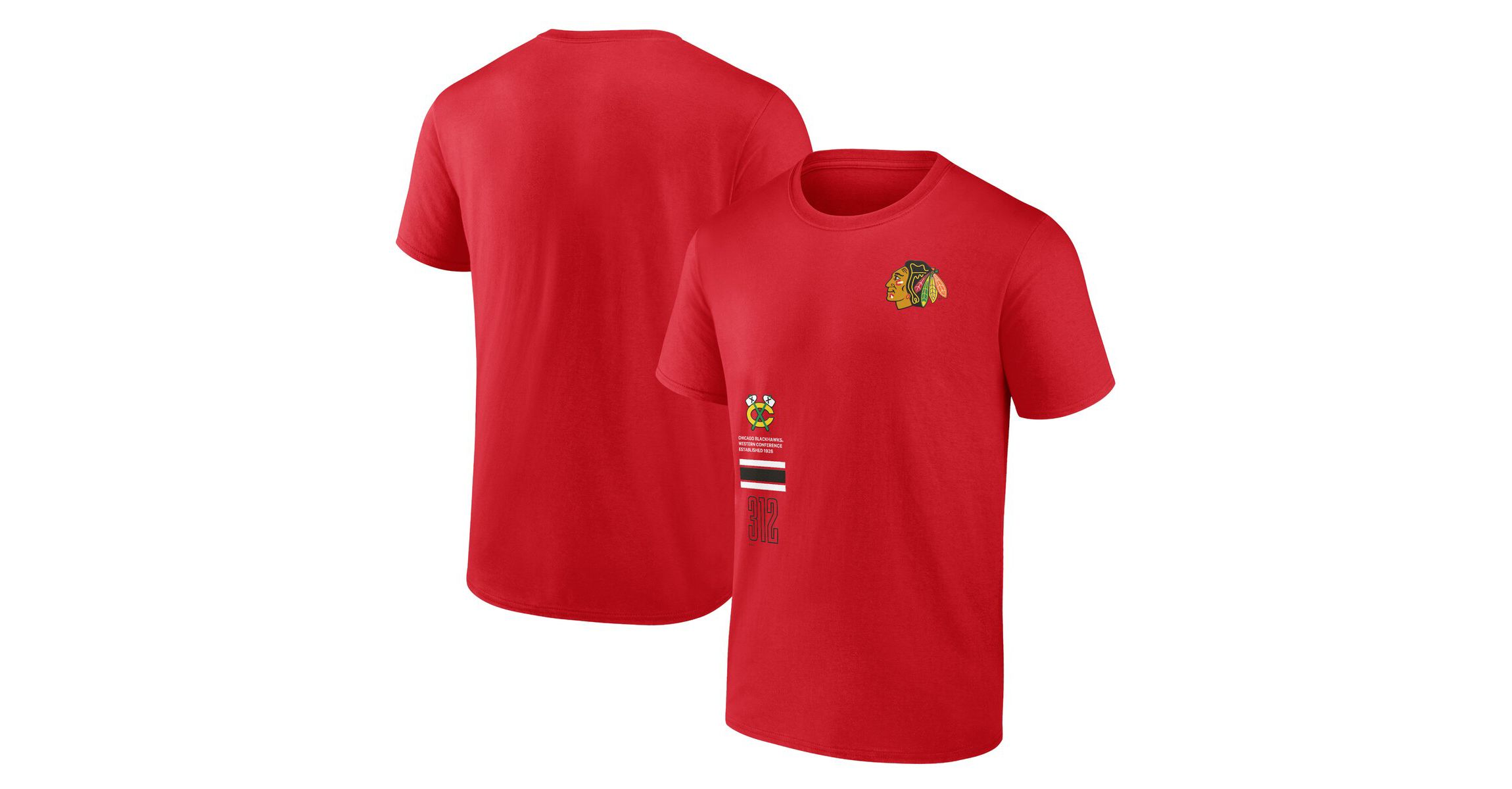 NHL Fanatics Chicago Blackhawks Represent T-Shirt