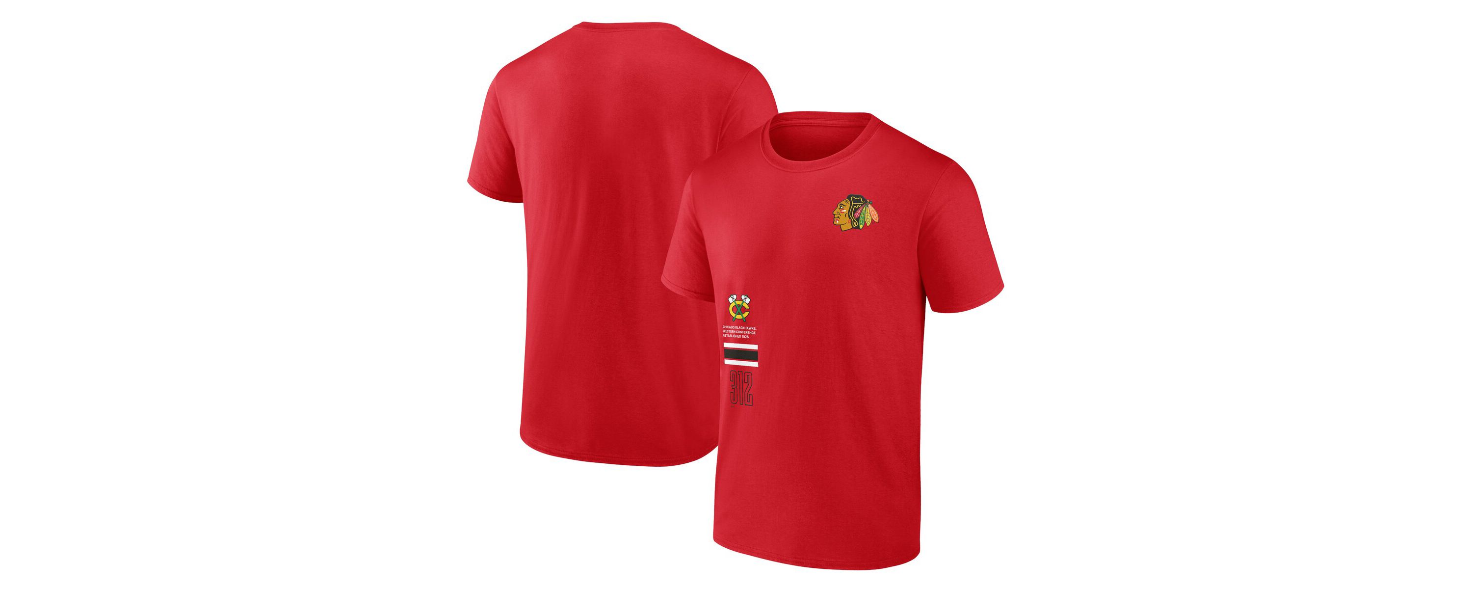 NHL Fanatics Chicago Blackhawks Represent T-Shirt