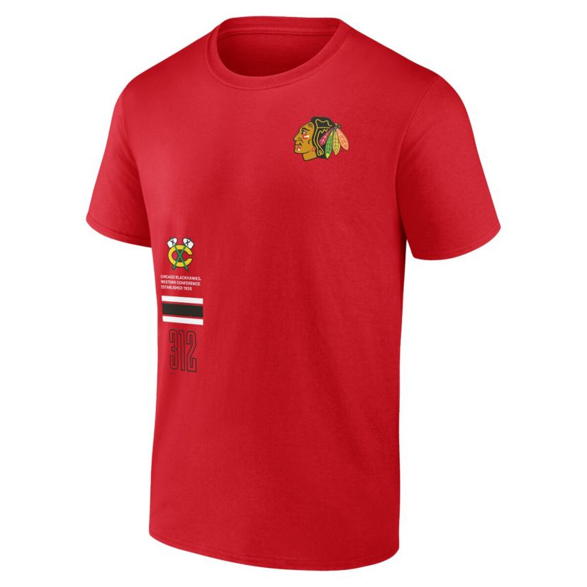 NHL Fanatics Chicago Blackhawks Represent T-Shirt