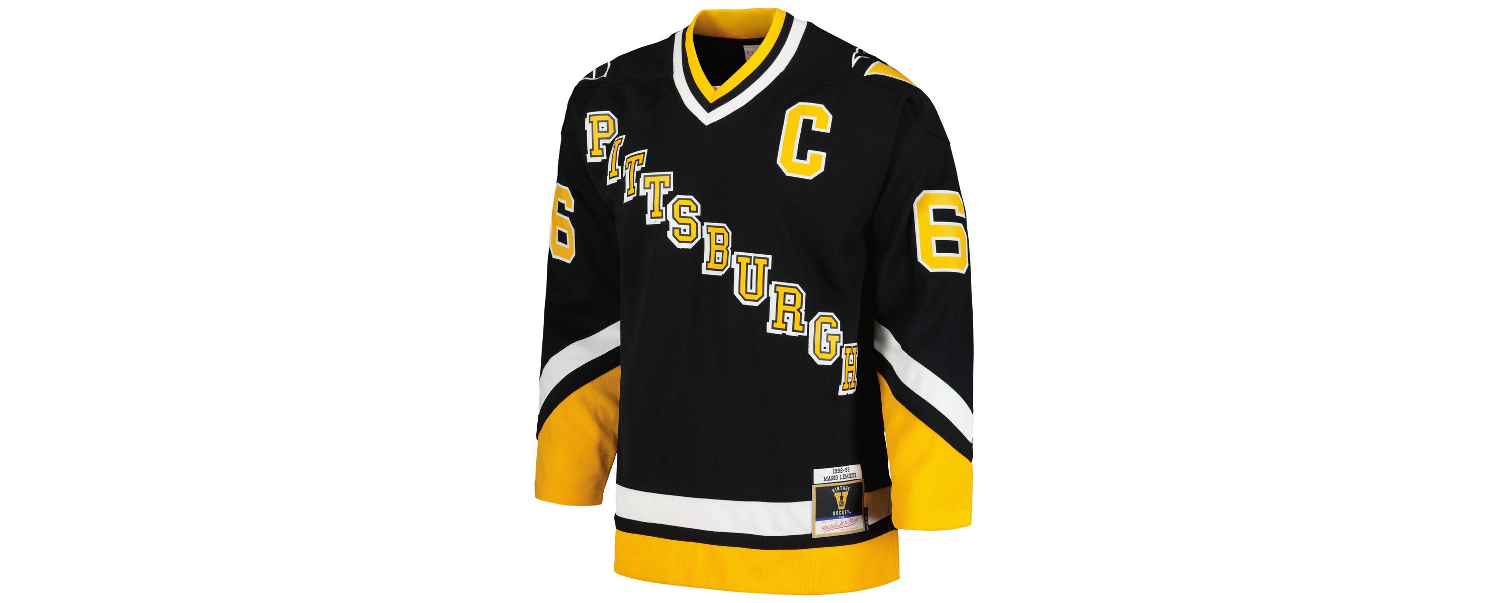 NHL Mario Lemieux Pittsburgh Penguins 1992/93 Line Player Jersey