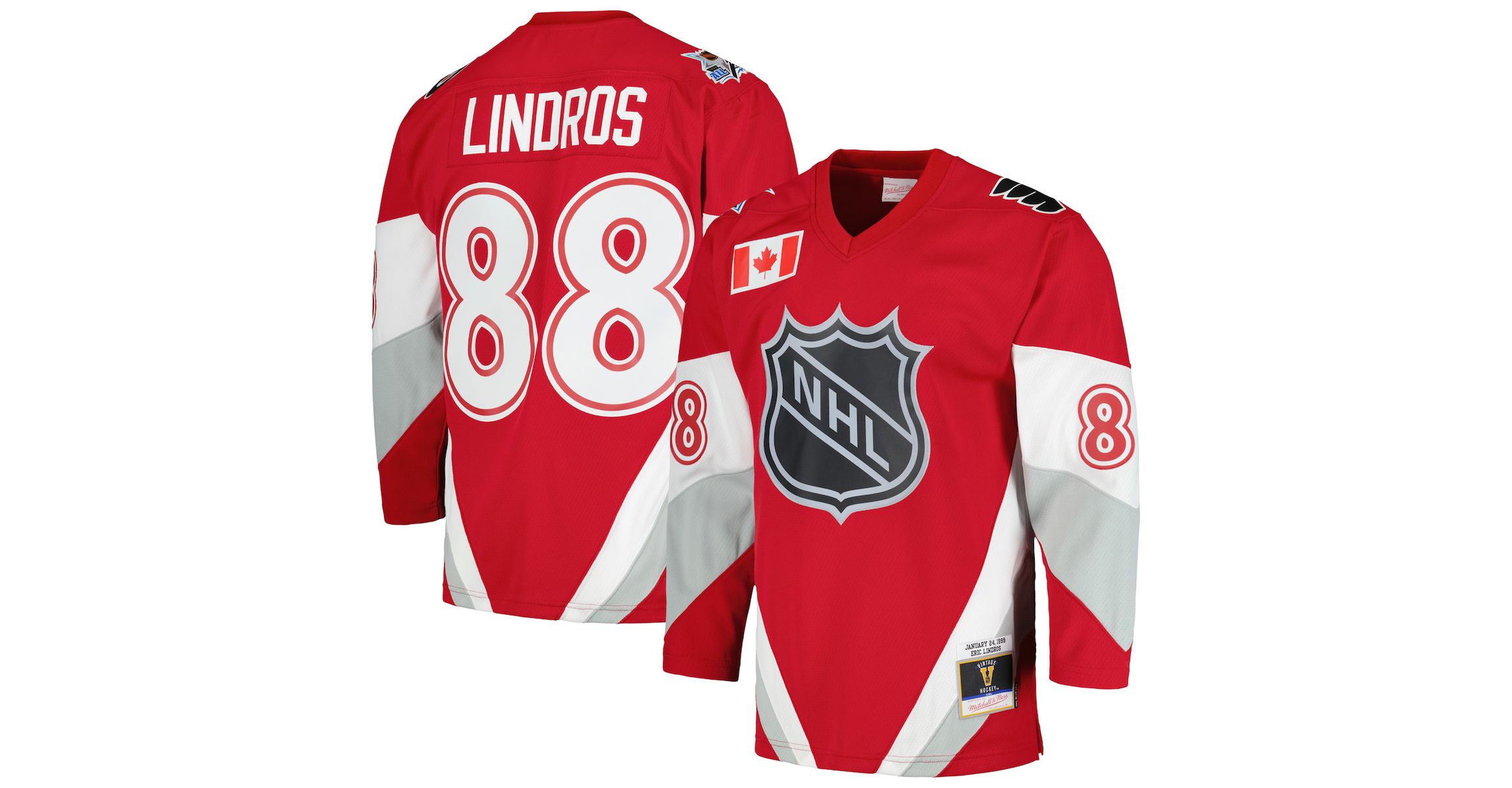 NHL Eric Lindros 1999 NHL All-Star Game Line Player Jersey