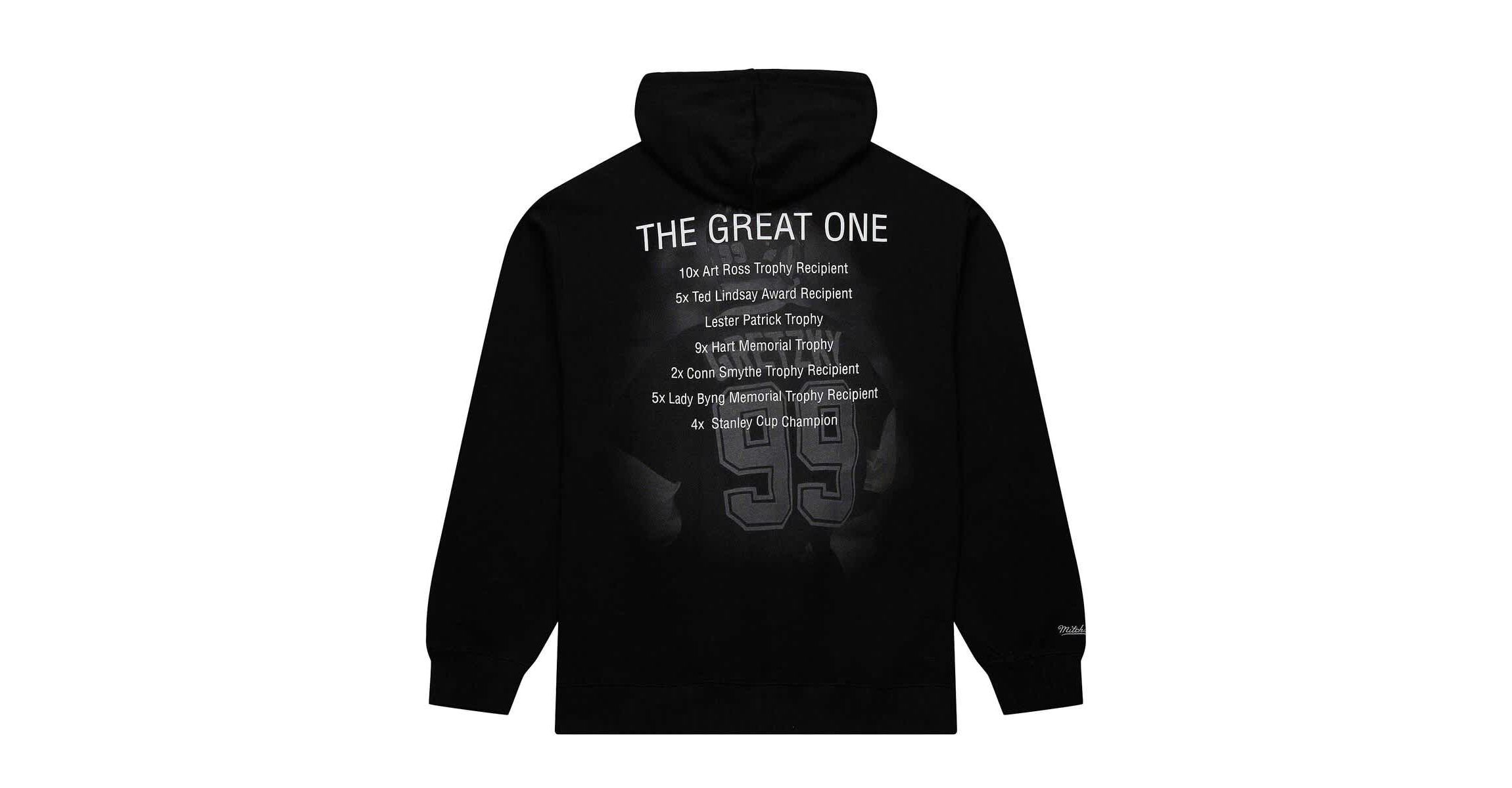 NHL Wayne Gretzky Los Angeles Kings Premium Name & Number Fleece Pullover Sweatshirt
