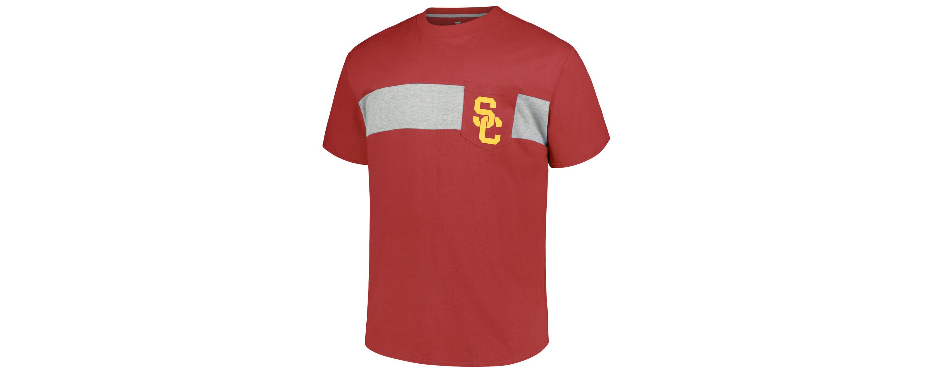 NCAA USC Trojans Big & Tall Color Stripe T-Shirt