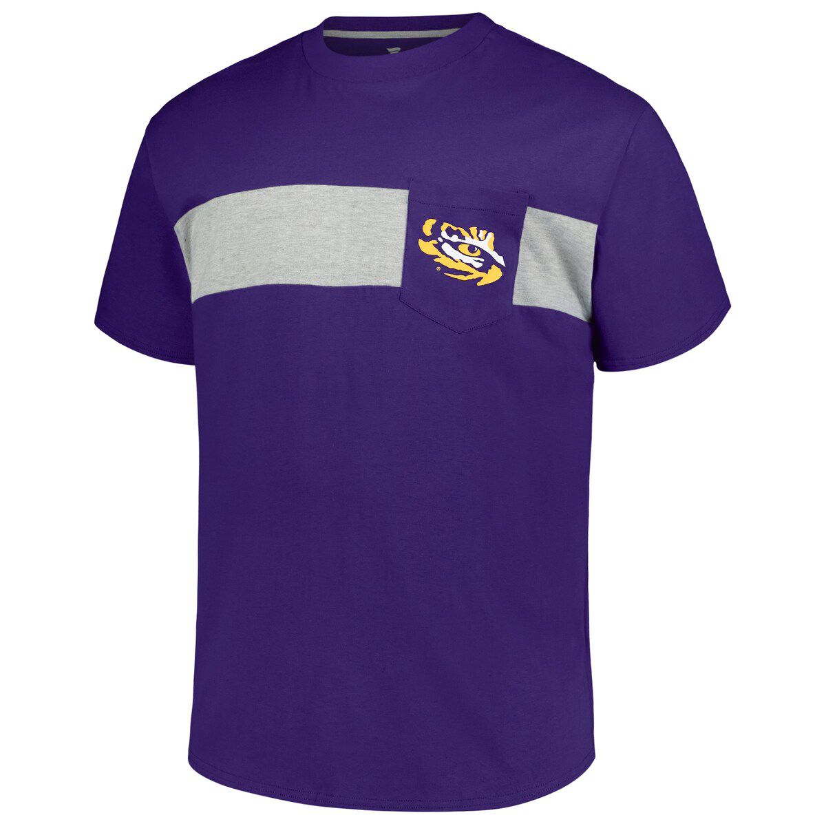 NCAA LSU Tigers Big & Tall Color Stripe T-Shirt