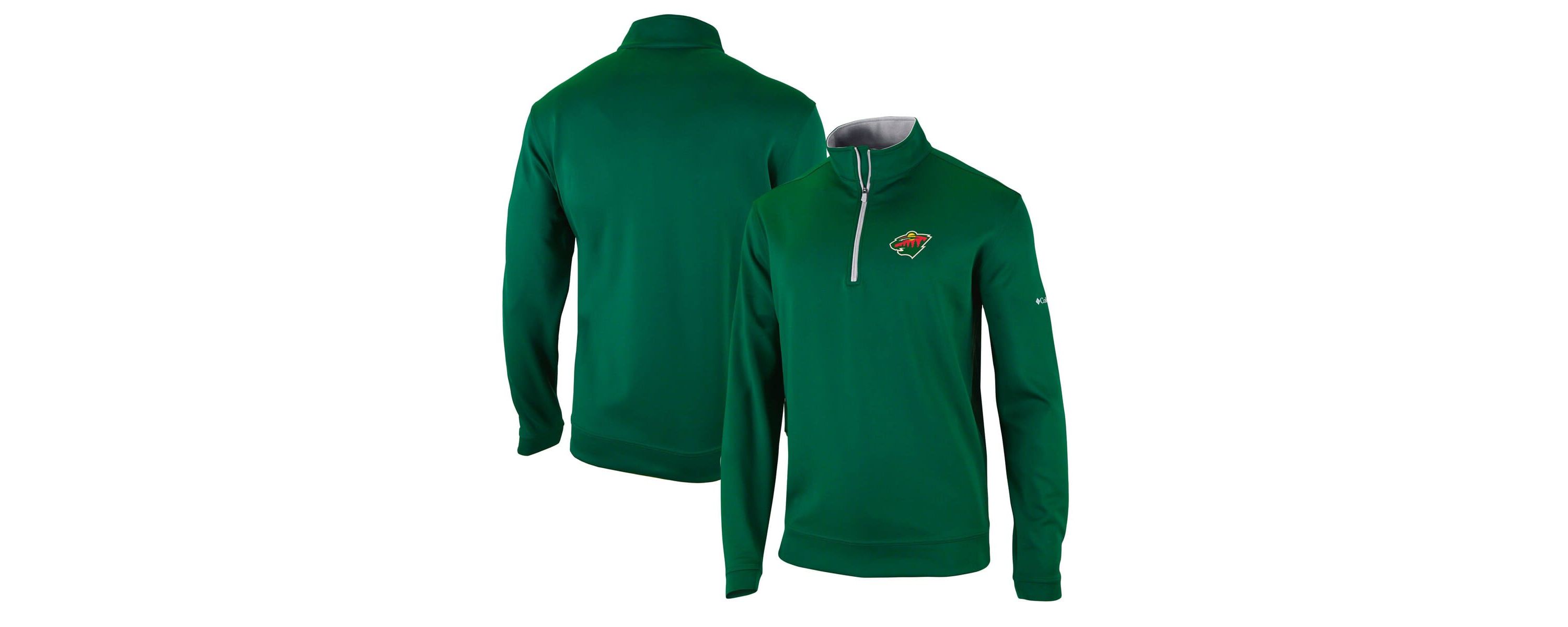 NHL Minnesota Wild Wickham Hills Omni-Wick Quarter-Zip Jacket