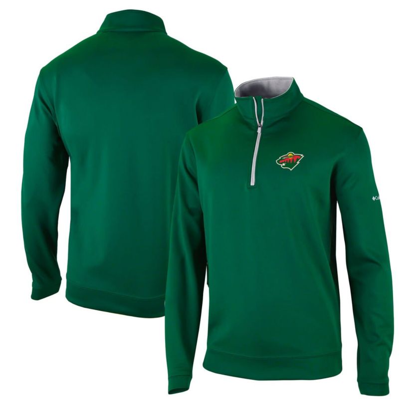 NHL Minnesota Wild Wickham Hills Omni-Wick Quarter-Zip Jacket