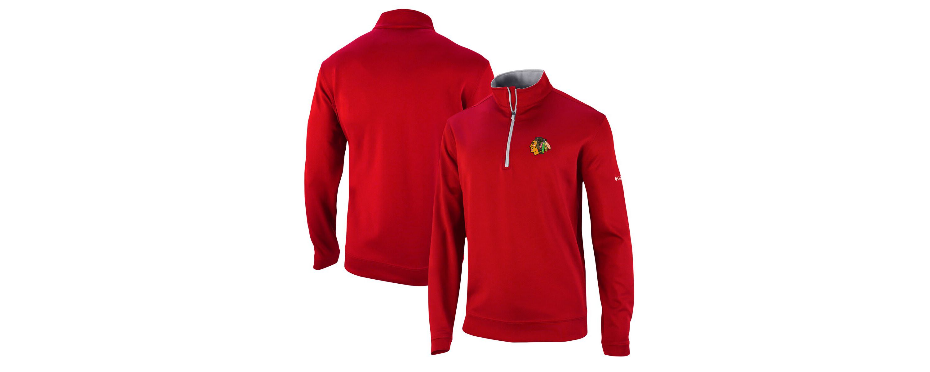 NHL Chicago Blackhawks Wickham Hills Omni-Wick Quarter-Zip Jacket
