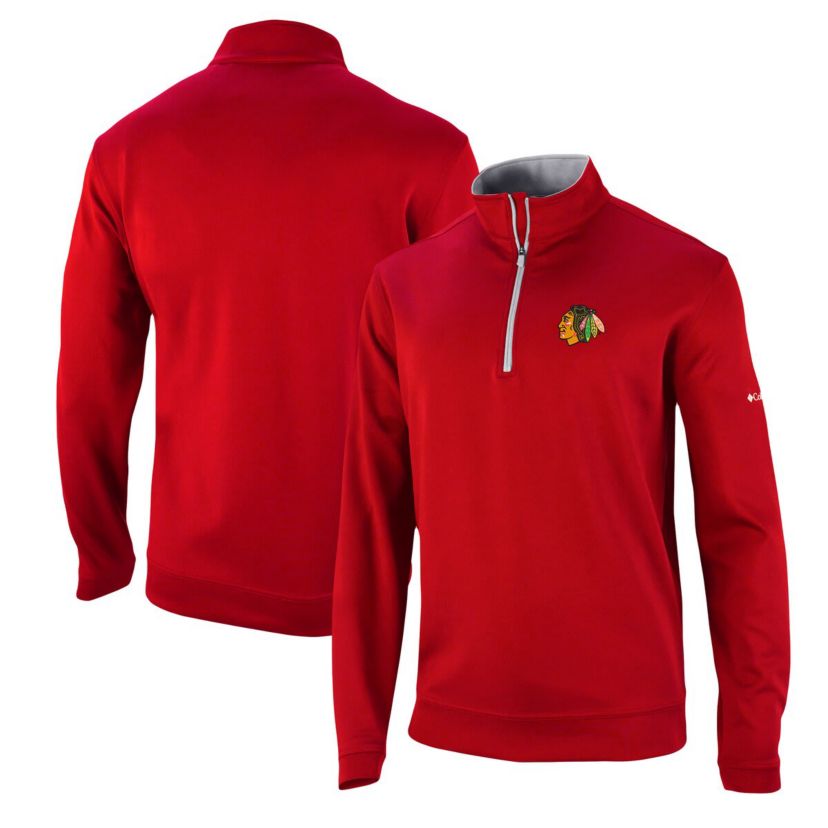 NHL Chicago Blackhawks Wickham Hills Omni-Wick Quarter-Zip Jacket
