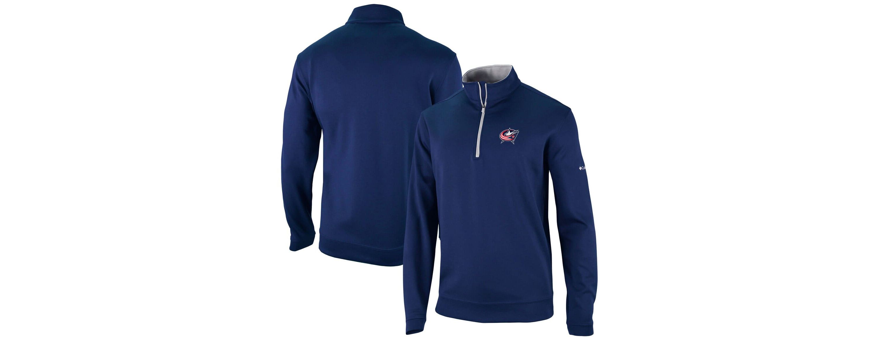 NHL Columbus Jackets Wickham Hills Omni-Wick Quarter-Zip Jacket