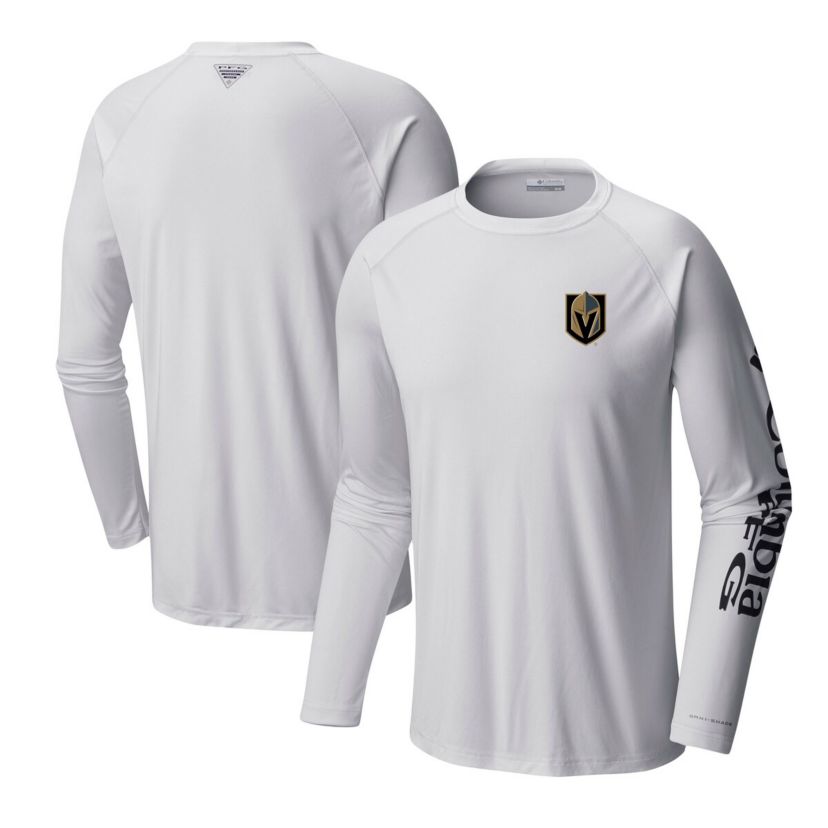 NHL Vegas Golden Knights Terminal Tackle Omni-Shade Raglan Long Sleeve T-Shirt