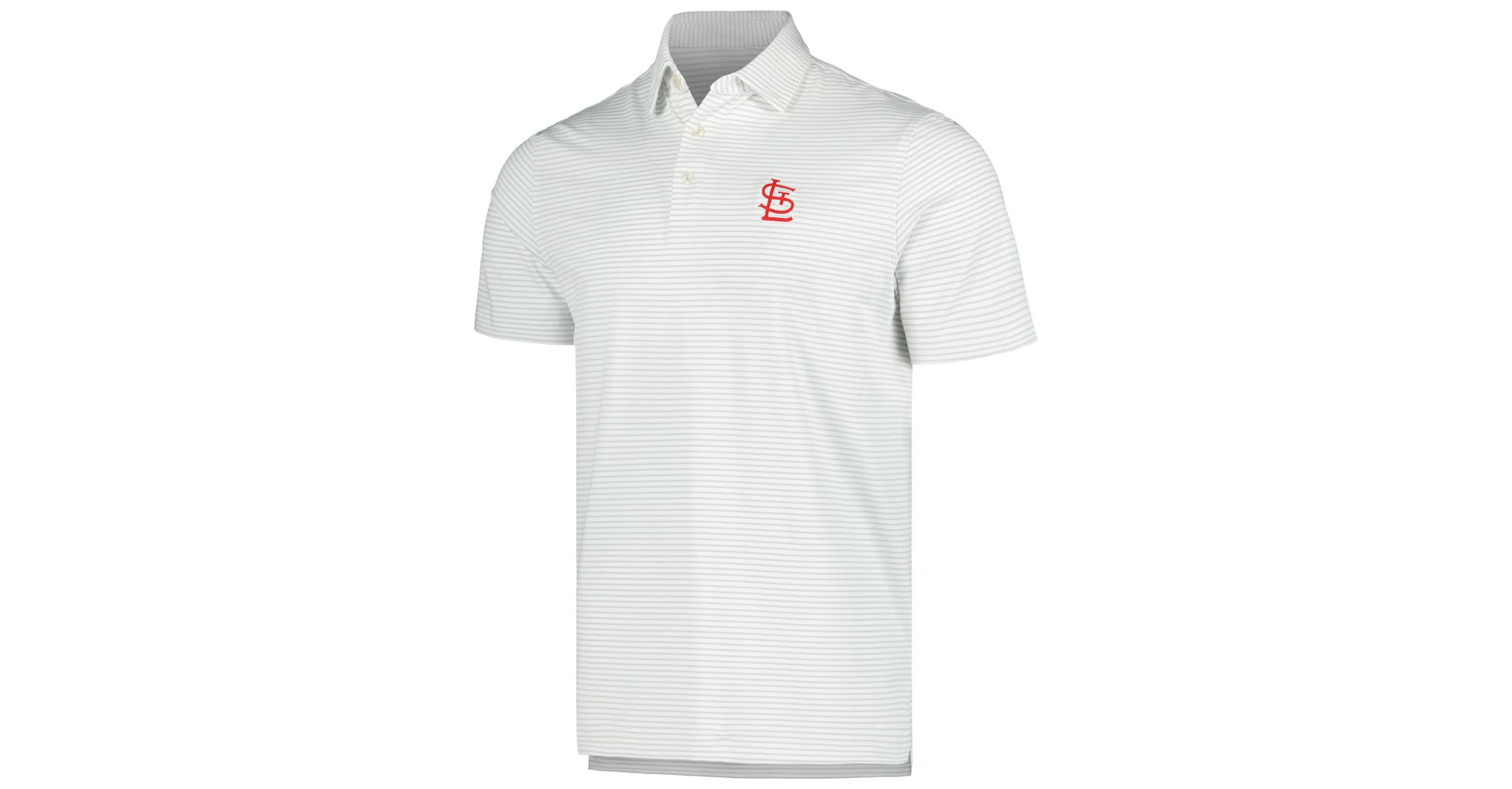 MLB Vineyard Vines St. Louis Cardinals Bradley Stripe Polo